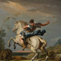 Mythlok - Arcas painting An classic painting of Arcas