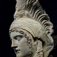 Mythlok - Ares bust Stone bust of the Greek god Ares