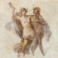 Mythlok - Ariadne classical Classical painting of Ariadne with Bacchus