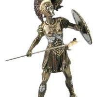 A figurine of the Greek Goddess Athena