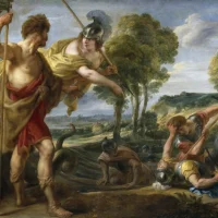 Mythlok - Cadmus classical painting Classical painting involving the Greek and Phoenician hero Cadmus