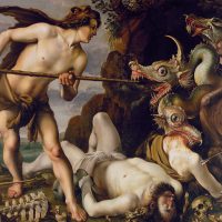 Mythlok - Cadmus painting Classical painting involving the Greek and Phoenician hero Cadmus