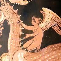 Classical art featuring Greek Goddess Ceto