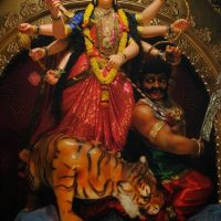 Mythlok - Chandraghanta statue Statue of the Indian warrior goddess Chandraghanta