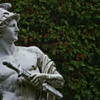 Mythlok - Hermes Statue Statue of the Greek God Hermes