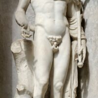 Mythlok - Hermes marble Marble statue of the Greek God Hermes