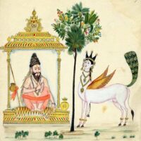 Mythlok - Jamadgani classical Classical painting of Rishi Jamadgini