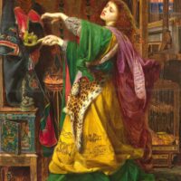 Mythlok - Morgan le Fay painting Painting of Morgan le Fay