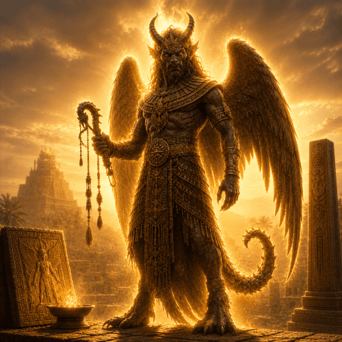 Pazuzu as a living mythological entity