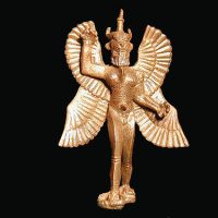 Mythlok - Pazuzu bronze Bronze figurine of Pazuzu