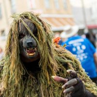 Mythlok - Rougarou cosplay Cosplay artist dressed as Rougarou