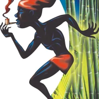 Mythlok - Saci illustration Illustration of the Brazilian trickster spirit Saci