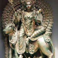 Mythlok - Shailaputri idol Idol of the Goddess Shailaputri