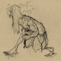 Mythlok - Shtriga illustration An illustration of the Albanian witch Shtriga