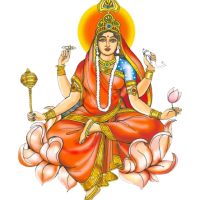 Mythlok - Siddhidatri illustration A drawing of the Indian goddess Siddhidatri