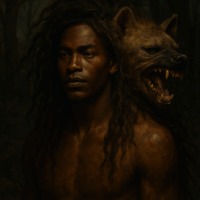 Mythology - Kishi Image of the Mbundu beast Kishi