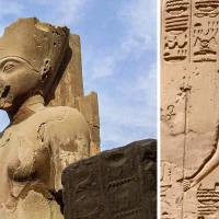 Mythlok - Amunet statue Statue of Egyptian goddess Amunet