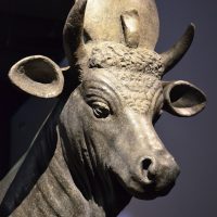 Mythlok - Apis statue A statue of the Egyptian sacred bull Apis