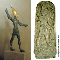 Mythlok - Baal sculpture A figurine of the storm god Baal