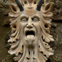 Bust of Bucca, the Cornish Sea Spirit