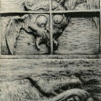 Mythlok - Chonchon art Illustration of the Mayan mythical creature the Chonchon