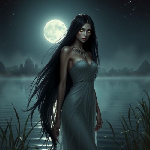 El Naddaha : The Haunting Siren El Naddaha, the mythical Egyptian siren of the Nile.