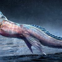 Mythlok - Hippocampus art A modern painting of the Hippocampus