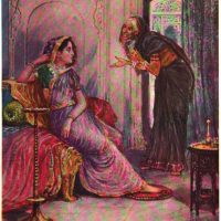 Mythlok - Kaikeyi painting A painting of Kaikeyi and Rama