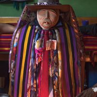 Mythlok - Maximon idol An idol of the Mayan spirit Maximon