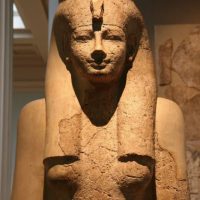Statue of the Egyptian Goddess Mut