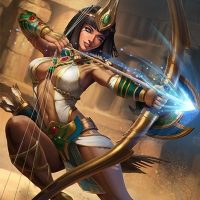 SMITE avatar of the Egyptian goddess Neith