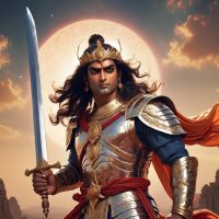 Mythlok - Sahadeva Sahadeva from the Mahabharata—handsome, fair-skinned, dressed in royal armor