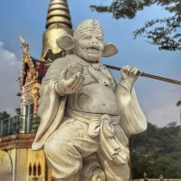 Mythlok - Zhu Baije statue A statue of Zhu Baije from Chinese Mythology