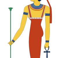 Mythlok - Amesami classical Traditional representation of the Kushite Lunar goddess Amesami