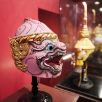 Mythlok - Chomphuphan mask Mask of the Thai warrior monkey Chomphuphan