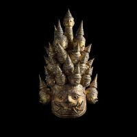 Mythlok - Dathagiri mask A traditional mask depicting Burmese demon King Dathagiri