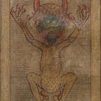 Mythlok - Ekwensu drawing Drawing of the Igbo god Ekwensu