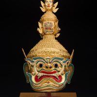 Mythlok - Krong Reap Mask Mask of the Cambodian Demon king Krong Reap