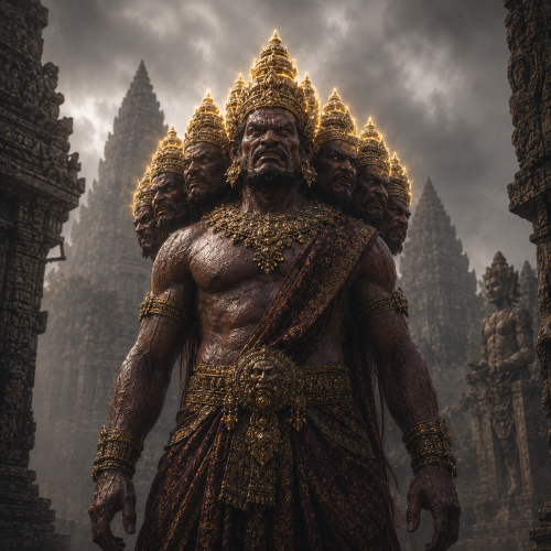Krong Reap, the demon king from the Reamker