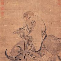 Mythlok - Laozi traditional Traditional painting of the Chinese philosopher Laozi
