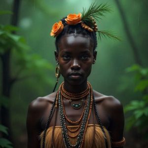 Modjadji, the Rain Queen of the Balobedu—an African queen surrounded by mist and soft falling rain