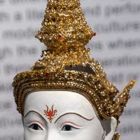 Mythlok - Nang Sida mask Mask of Nang Sida the Thai queen