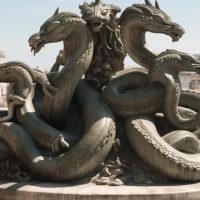 Mythlok - Panlong statue Statue of the Chinese Dragon Panlong