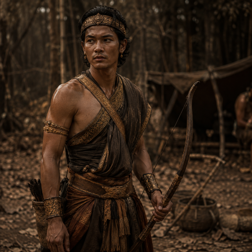 Preah Leak, the Khmer warrior prince from the Reamker