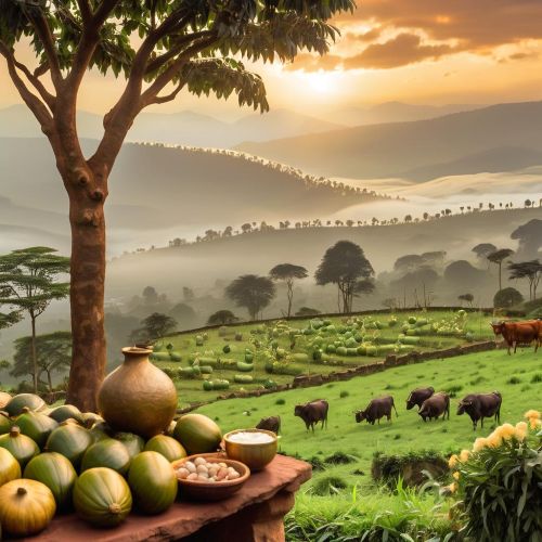 Mythlok - Rwandan_ A scene inspired by Rwandan Mythology