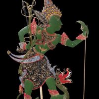 Shadow Puppet of the Malaysian hero Seri Rama