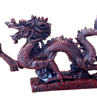 A figurine of the Chinese dragon Shenlong