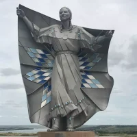 Mythlok - White Buffalo Calf Woman statue