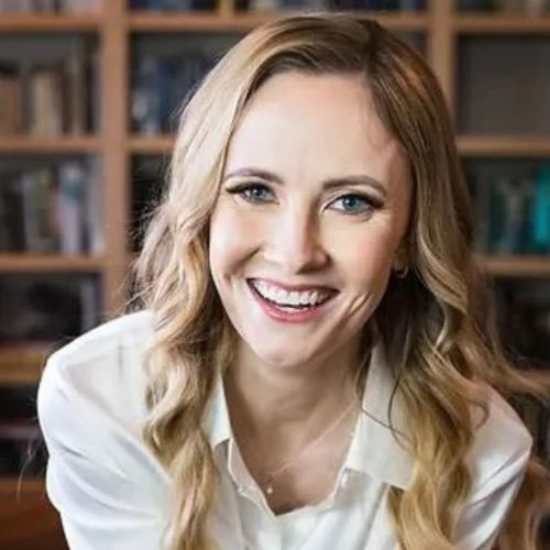 Photograph of Mythology expert Dr Emily Zarka