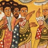 Mythlok - Angabo art Classical depiction of the Oromo king Angabo